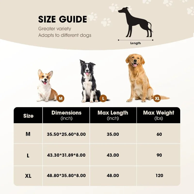 Elevated Dog Bed, Raised Outdoor Dog Bed