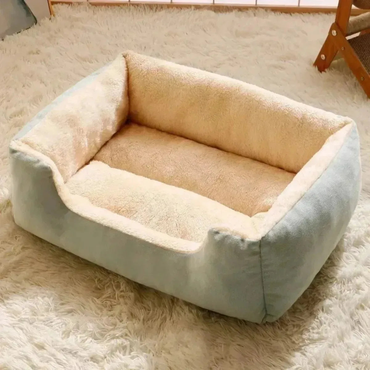 Plush Kennel Warm Thickened Cat Bed