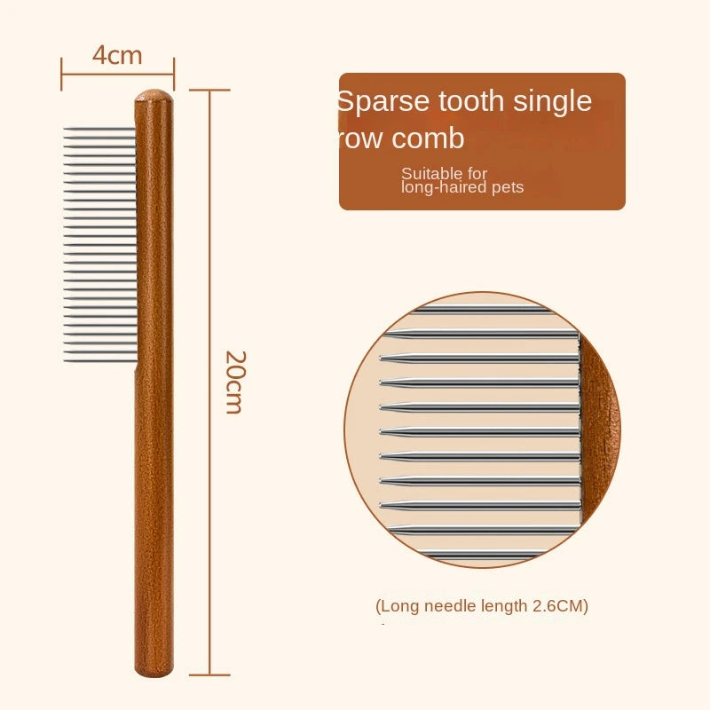 Stainless Steel Pet Hair Remover Comb Accessories