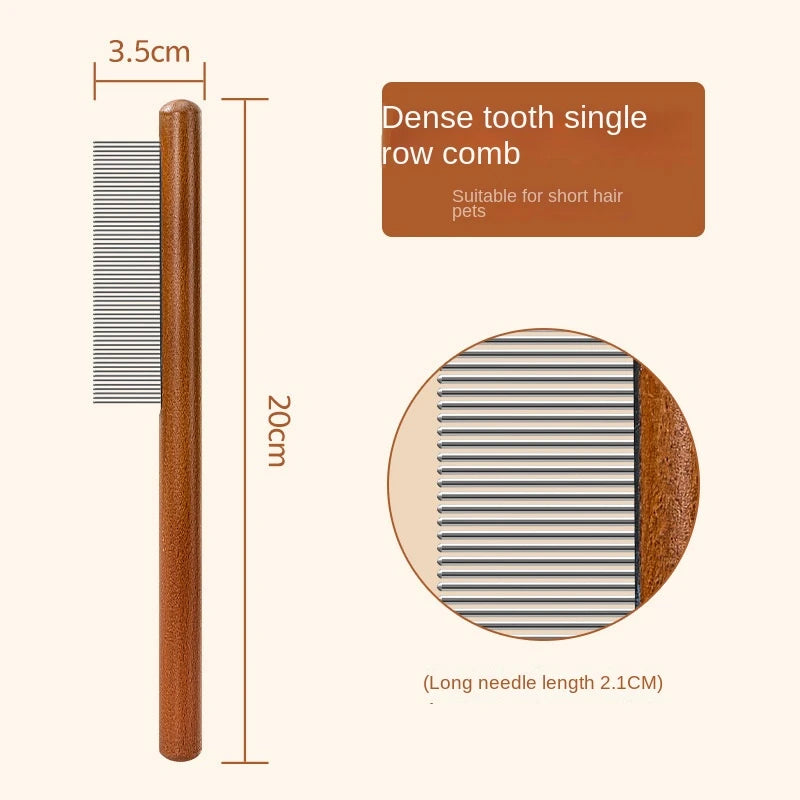 Stainless Steel Pet Hair Remover Comb Accessories