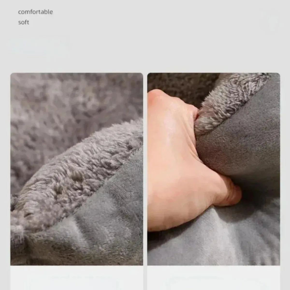 Plush Kennel Warm Thickened Cat Bed