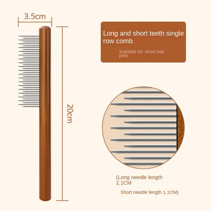 Stainless Steel Pet Hair Remover Comb Accessories