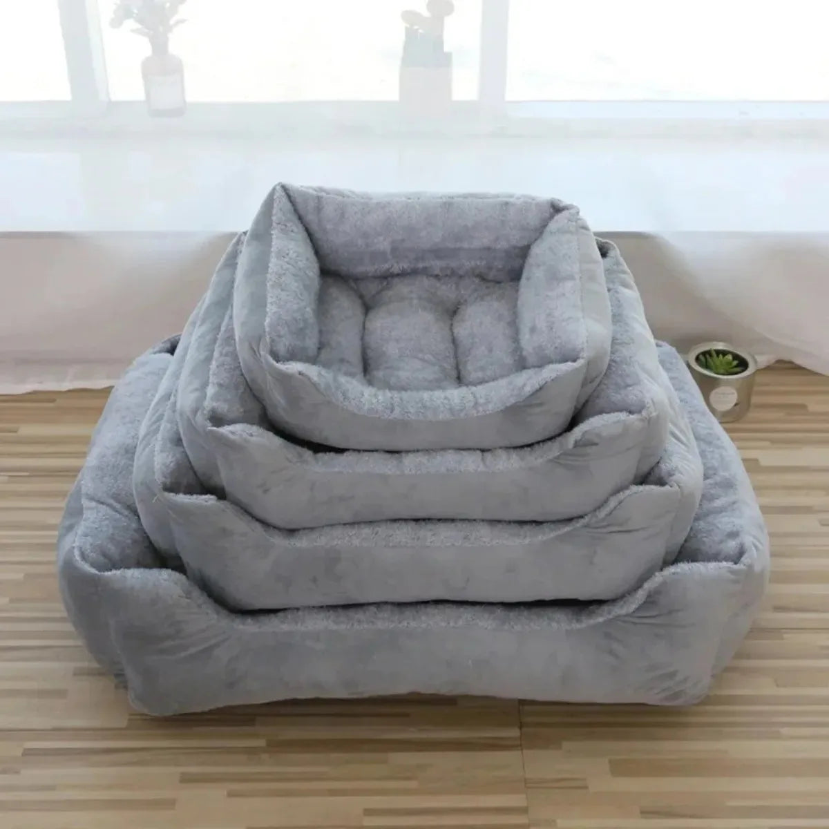Plush Kennel Warm Thickened Cat Bed