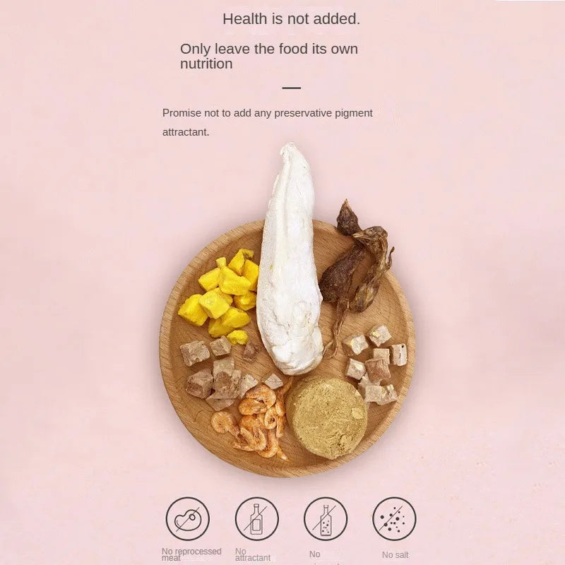 Freeze-dried Salmon and Fish Pet Snacks