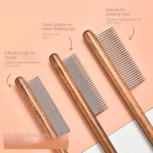 Stainless Steel Pet Hair Remover Comb Accessories