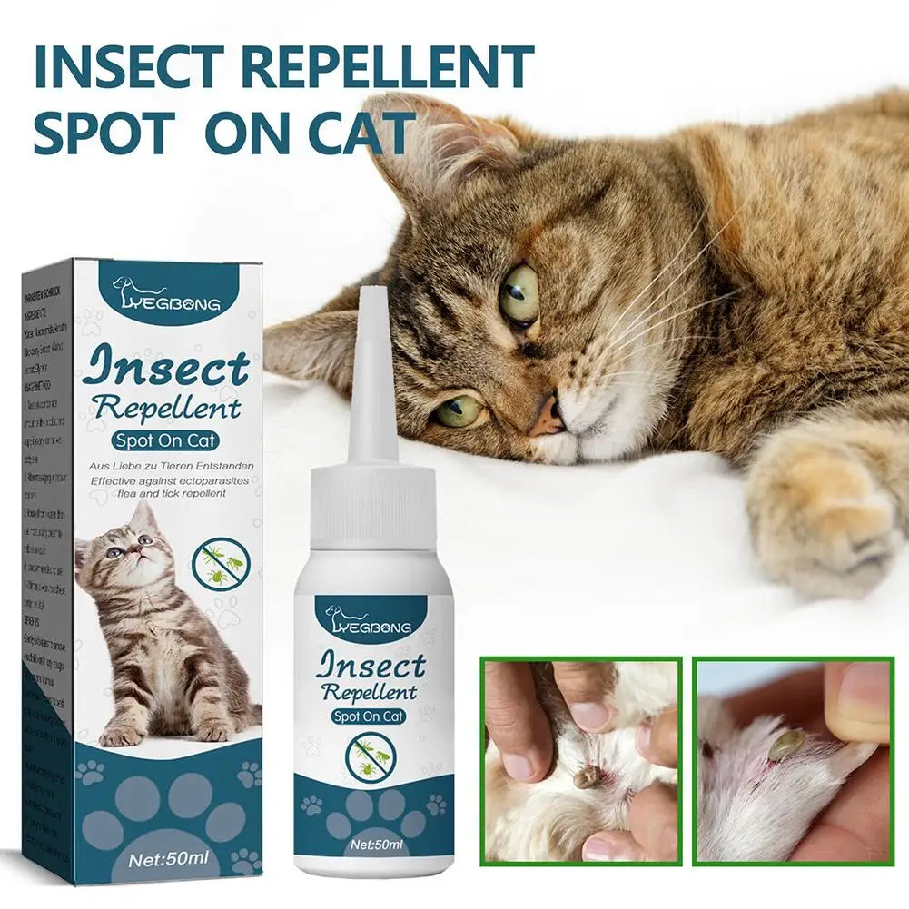 Anti Fleas Pet Flea Killer Drops