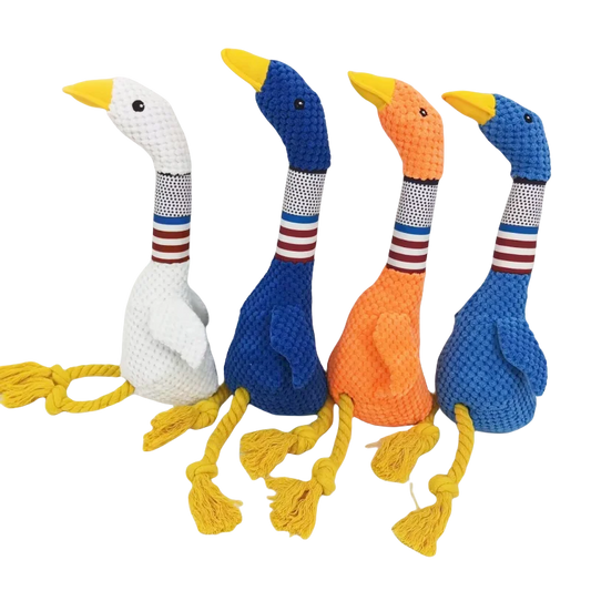 Goose Cute Speaker Duck Plush Sound  Pet Toy