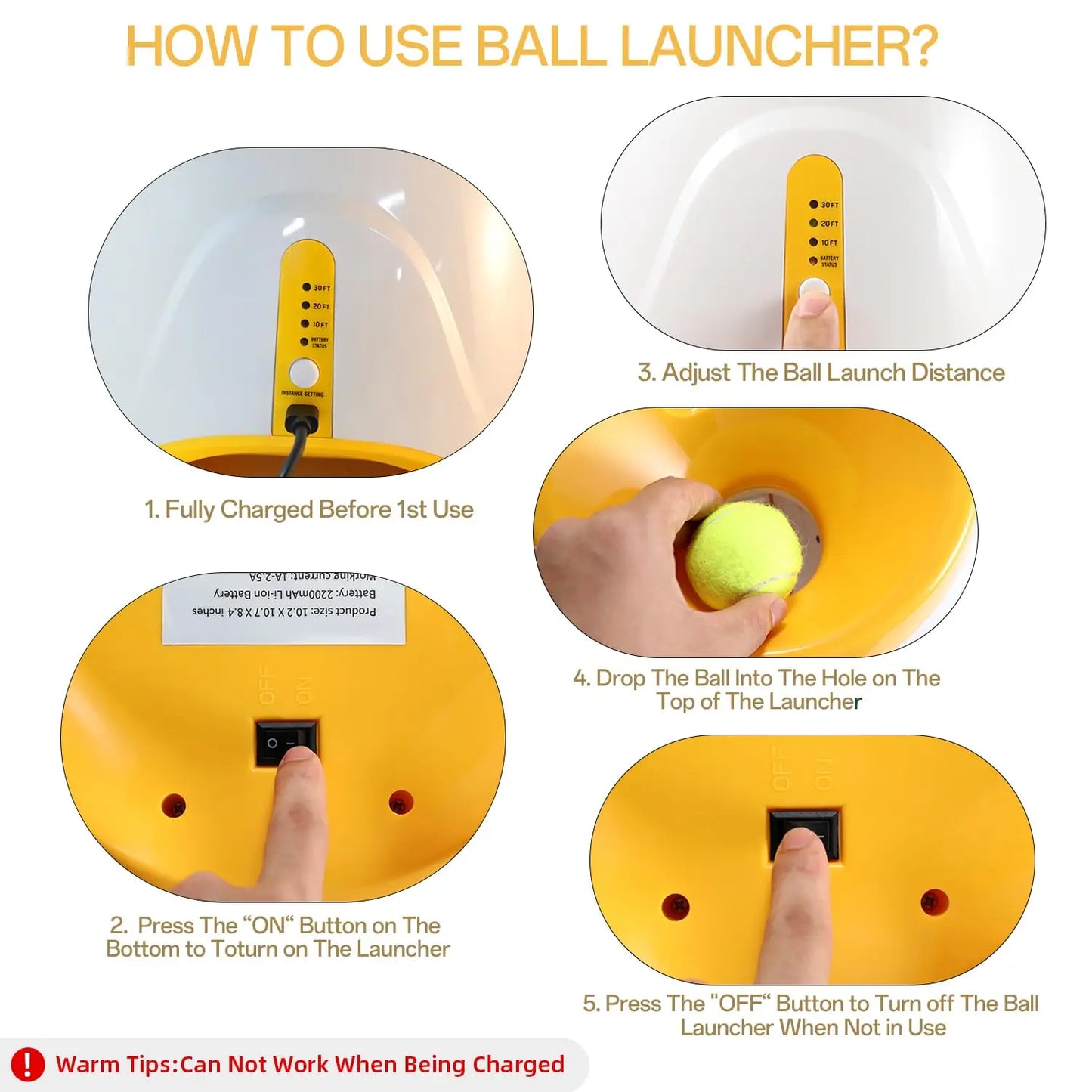 Ball Launcher Toy For Dogs