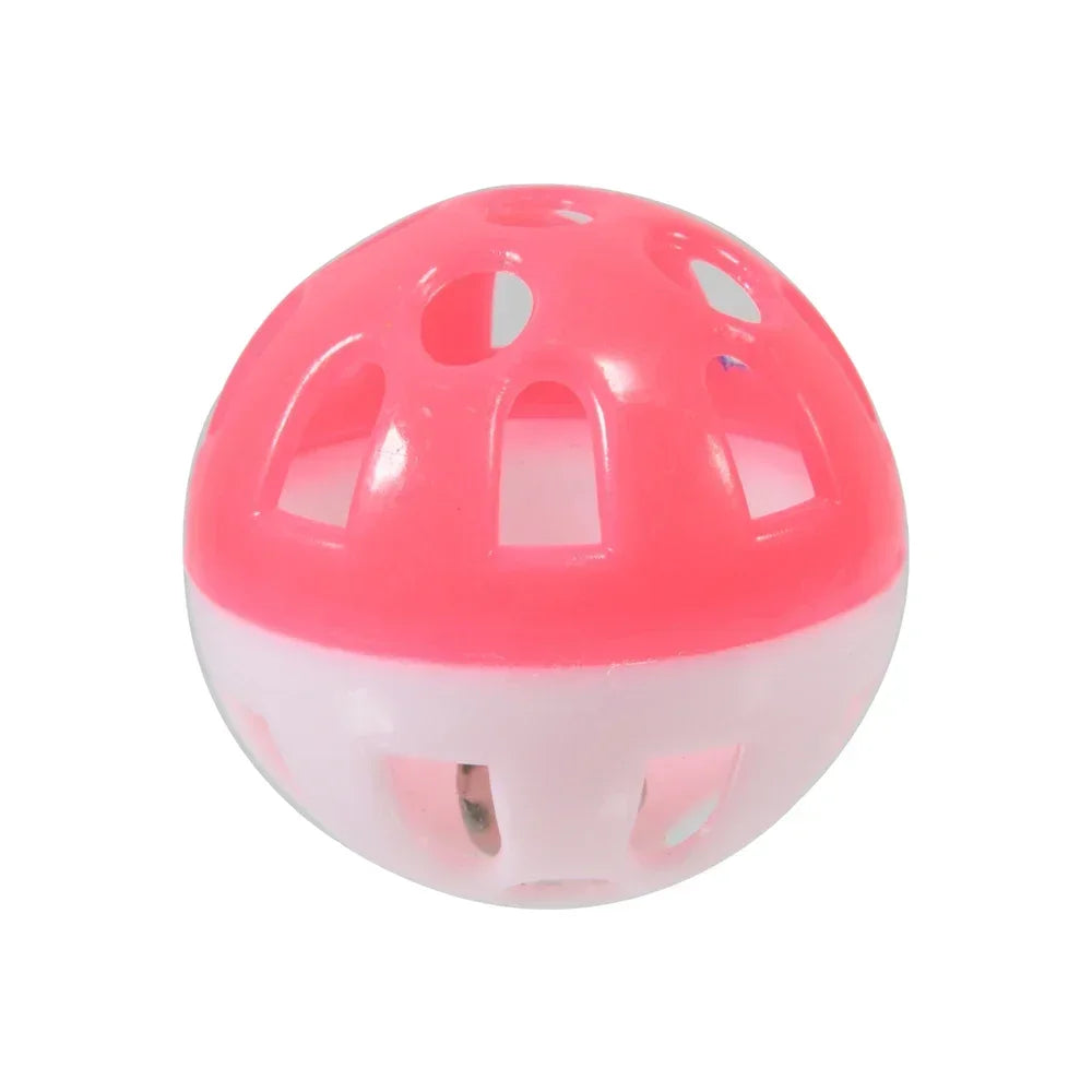 Colorful Hollow Rolling Bell Ball Bird Toy