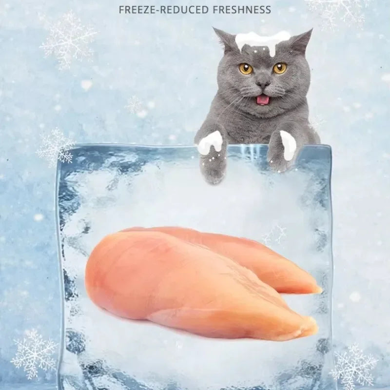 Highly Nutritious Freeze-dried Chicken Catfood