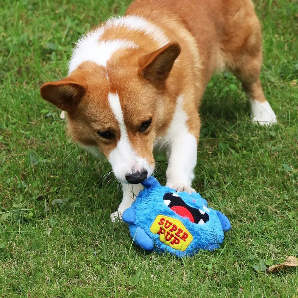 Interactive  Bouncing Giggle Shaking Ball Dog Plush Toy