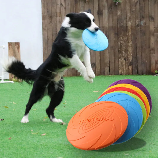 OUZEY Bite Resistant Flying Disc Toys